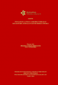 SKRIPSI FISIOTERAPI 2024: PENGARUH LATIHAN AEROBIK TERHADAP
KOLESTEROL SEBAGAI FAKTOR RISIKO STROKE