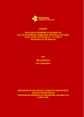 SKRIPSI FISIOTERAPI 2024: PENGARUH PEMBERIAN KOMBINASI
BALANCE EXERCISE TERHADAP POSTURAL CONTROL
PADA ANAK AUTIS USIA 8 – 14 TAHUN
DI RUMAH AUTIS BEKASI