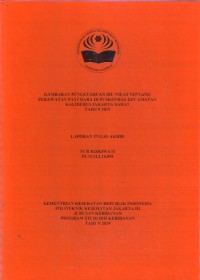 GAMBARAN PENGETAHUAN IBU NIFAS TENTANG PERAWATAN PAYUDARA DI PUSKESMAS KECAMATAN KALIDERES JAKARTA BARAT
TAHUN 2019 ((LTA-Bidan + E Book)