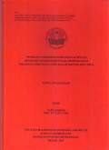 Keperawatan 2020 (KTI) : Penerapan Prosedur Pemenuhan Aktivitas Kehidupan Sehari-hari Dalam Meningkatkan Keperawatan Diri Pada Lansia