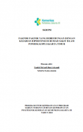 Skripsi Keperawatan 2024: Faktor faktor yang berhubungan dengan kejadian hipertensi di  Rumah Sakit Islam Pondok Kopi Jakarta Timur