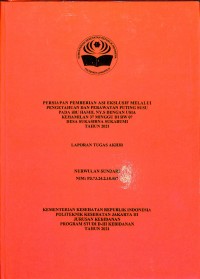 TABD th.2021 : PERSIAPAN PEMBERIAN ASI EKSLUSIF MELALUI PENGETAHUAN DAN PERAWATAN PUTING SUSU PADA IBU HAMIL NY.S DENGAN USIA KEHAMILAN 37 MINGGU DI RW 07 DESA SUKASIRNA SUKABUMI TAHUN 2021