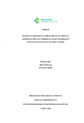 Skripsi Keperawatan 2024: Hubungan Kekerasan Verbal Orang Tua Dengan Kesehatan Mental Emosional Anak Usia Sekolah Di Wilayah Pekayon Jakarta Timur