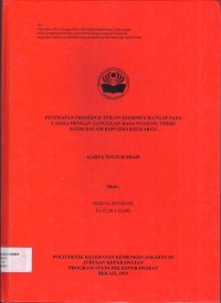 Keperawatan th, 2019 (KTI) Penerapan Prosedur Terapi Kompres Hangat pada Lansia dengan Gangguan Rasa Nyaman Nyeri Sendi Dalam Konteks Keluarga (Teks dan E_book)