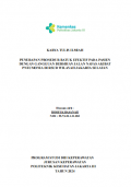 Karya  Tulis Ilmiah Keperawatan 2024: Penerapan Prosedur Batuk Efektif Pada Pasien Dengan Gangguan Bersihan Jalan Napas Akibat Pneumonia Di RSUD Wilayah Jakarta Selatan