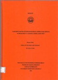 Skripsi Bidan D4 2021: ANALISIS FAKTOR PENYEBAB KEJADIAN ANEMIA PADA REMAJA
PUTRI DI SMAN 71 JAKARTA TIMUR TAHUN 2021”