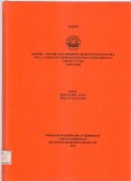 Skripsi Bidan D4  2019: FAKTOR – FAKTOR YANG MEMPENGARUHI STATUS GIZI BATITA USIA 1-3
TAHUN DI PUSKESMAS KELURAHAN PENJARINGAN I JAKARTA UTARA
TAHUN 2019