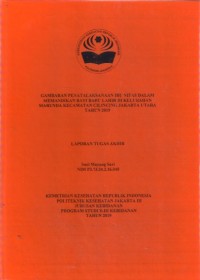 gambaran penatalaksanaan ibu nifas dalam dalam memandikan bayi baru lahir di kelurahan marunda kecamatan cilincing jakarta utara tahun 2019