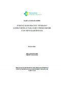 Karya Ilmiah Akhir Ners 2024: Evidence Based Practise : Penerapan Latihan Menelan Pada Pasien Stroke Iskemik Yang Mengalami Disfagia