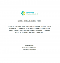 Karya Ilmiah Akhir Ners 2025: Evidence Based Practice: Penerapan Terapi Foot Massage Terhadap Penurunan Tekanan Darah Pada Pasien Hipertensi Di Ruang IRNA Teratai Lantai 5 Utara RSUP Fatmawati