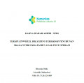 Karya Ilmiah Akhir Ners 2025: Terapi Pinwheel Breathing Terhadap Penurunan Skala Nyeri Pada Pasien Anak Post Operasi