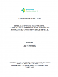 Karya Ilmiah Akhir Ners 2025: Penerapan Evidence Based Practice: Terapi Akupresur Terhadap Mual Muntah Pada Anak Kanker Yang Menjalani Kemoterapi Di Ruang IRNA Selatan Lantai 3 RSUP Fatmawati