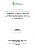 Karya Ilmiah Akhir Ners 2025: Penerapan Evidence Based Practice: Pemberian Aromaterapi Lavender Melalui Diffuser Terhadap Peningkatan Kualitas Tidur Pada Pasien Adenocarcinoma Duodenum Di Ruang GPS Lt 2 RSUP Fatmawati