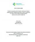Karya Ilmiah Akhir Ners 2025:  Evidence Based Practice Nursing: Penerapan Terapi Guided Imagery Terhadap Penurunan Skala Nyeri Pada Ny. S Dengan Post Operasi Fraktur Femur Di GPS Lantai 1 RSUP Fatmawati