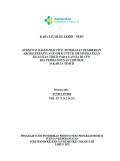 Karya Ilmiah Akhir Ners 2025:  Evidence Based Practice: Penerapan Pemberian Aromaterapi Lavender Untuk Meningkatkan Kualitas Tidur Pada Lansia di STW RIA Pembangunan Cibubur Jakarta Timur