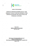 Karya  Tulis Ilmiah Keperawatan 2024: Penerapan Prosedur Kompres Hangat Jahe Terhadap Tingkat Nyeri pada Penderita Nyeri Sendi di Wilayah Puskesmas Jatiwarna
