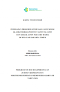 Karya  Tulis Ilmiah Keperawatan 2024:Penerapan Prosedur Stimulasi Janin Musik Klasik Terhadap Denyut Jantung Janin dan Gerak Janin Pada Ibu Hamil Di Puskesmas Wilayah Jakarta Timur