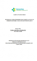 Karya  Tulis Ilmiah Keperawatan 2024:Penerapan Terapi Dzikir Pada Pasien Gangguan Persepsi Sensori : Halusinasi Pendengaran