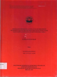 Keperawatan th. 2019 (KTI) Penerapan Prosedur Active Cycle Of Breathinh Technique dalam Menurunkan Keluhan Sesak Napas pada Pasien Asthma Dalam Kontek Keluarga (Teks dan E_book)