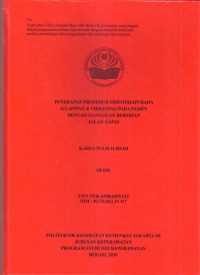 Keperawatan 2020 (KTI) : Penerapan Prosedur Fisioterapi Dada (CLAPPING & VIBRATING) Pada Pasien Dengan Gangguan Bersihan Jalan Napas