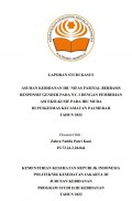 LKBD th.2023 : ASUHAN KEBIDANAN IBU NIFAS PARTIAL BERBASIS RESPONSIF GENDER PADA NY. I DENGAN PEMBERIAN ASI EKSKLUSIF PADA IBU MUDA DI PUSKESMAS KECAMATAN PALMERAH TAHUN 2022