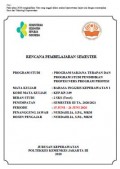 RPS Keperawatan 2020 : MK. BAHASA INGGRIS KEPERAWATAN I (Program Studi PROGRAM SARJANA TERAPAN DAN PROGRAM STUDI PENDIDIKAN PROFESI NERS PROGRAM PROFESI, SEMESTER III TA. 2020/2021)