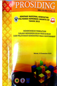 Artikel : Hubungan Pemanfaatan Buku KIA Terhadap Kelengkapan Imunisasi Dasar (Studi Di Puskesmas Kecamatan Cengkareng Jakarta Barat Tahun 2015)