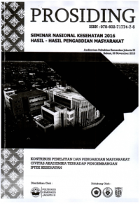 Artikel : Peningkatan Kesehatan Ibu Melalui Kelas Ibu Hamil di PKM Kelurahan Munjul, Kecamatan Cipayung : Prosiding Seminar Nasional Kesehatan 2016 Hasil - hasil Pengabdian Masyarakat