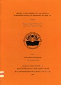 Skripsi Analis Th. 2022 : Viabilitas Deoxyribose Nucleic Acid (DNA) Dari Whole Blood Yang Disimpan Pada Suhu 4°C (Teks Dan E_Book)