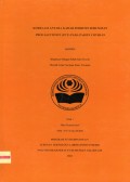 Skripsi Analis Th.2022 : Korelasi Antara Kadar Ferritin Serum Dan Procalcitonin (PCT) Pada Pasien Covid-19 (Teks Dan E_Book)