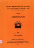 Skripsi Analis Th.2023 : Optimasi Metode Methylation Specific PCR Untuk Deteksi Metilasi Gen Rassfi Pada Pasien Kanker Payudara *Teks Dan E_Book)