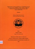 Skripsi Analis Th.2023 : Perbandingan Pola Kepekaan Cincin β-Laktam Yang Terbaca Pada Vitex 2 Compact Terhadap Kuman Klebsiella pneumoniae ESBL Pada Pasien ISPA (Teks Dan E_Book)