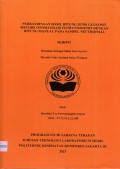 Skripsi Analis Th.2023 : Perbandingan Hasil Hitung Jenis Leukosit Metode Otomatisasi Flowcytometry Dengan Hitung Manual Pada Sampel Neutrofilia (Teks Dan E_Book)