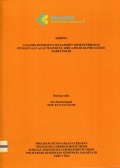 Skripsi Analis Th.2024 : Analisis Penerapan Manajemen Resiko Terhadap Penggunaan Alat Pelindung Diri (APD) Di Klinik SATKES MABES POLRI (Teks Dan E_Book)