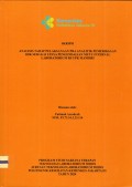Skripsi Analis Th.2024 : Analisis Terhadap Pelaksanaan Pra Analitik Pemeriksaan SHK Sebagai Upaya Pengendalian Mutu Internal Laboratorium RS YPK Mandiri (Teks Dan E_Book)