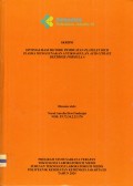 Skripsi Analis Th.2024 : Optimalisasi Metode Pembuatan Platelet Rich Plasma Menggunakan Antikoagukan Acid Citrate Dextrose Formulaa (Teks Dan E_Book)