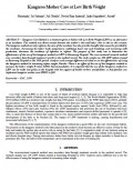 Artikel : Kangaroo Mother care at Low Birth Weight(Asian journal of Applied sciences volume 09 - issue 01, february 2020)