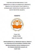 Skripsi Keperawatan 2021 : Faktor-Faktor Psikososial yang Berhubungan dengan Kejenuhan (Burnout) Perawat di Unit Rawat Inap Gedung A RSUPN Dr. Cipto Mangunkusumo Jakarta