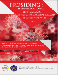 Prosiding Seminar Nasional Keperawatan Universitas Muhammadiyah Surakarta (Profesi Ners XXIII) 2021