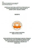 Skripsi Keperawatan 2021 : Hubungan Aktivitas Fisik dengan fungsi kognitif pada Lansia di RW 16 Kelurahan Duren Sawit Kecamatan Duren Sawit Kota Jakarta Timur