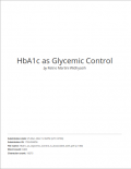 Similarity : HbA1c as Glycemic Control is Associated with Triglycerides Levels in Type 2 Diabetes Mellitus