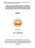 Skripsi Keperawatan 2021 : Hubungan Karakteristik Orang Tua dengan Tingkat Kecemasan pada Tindakan Endoskopi Anak di Ruang Pusat Endoskopi Saluran Cerna (PESC) RSUPN Dr. Cipto Mangunkusumo Jakarta